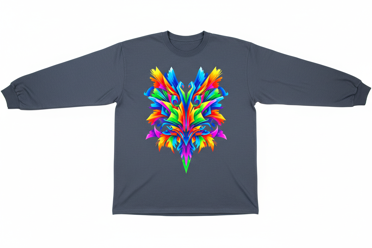 Custom DTF Long Sleeve 12x18