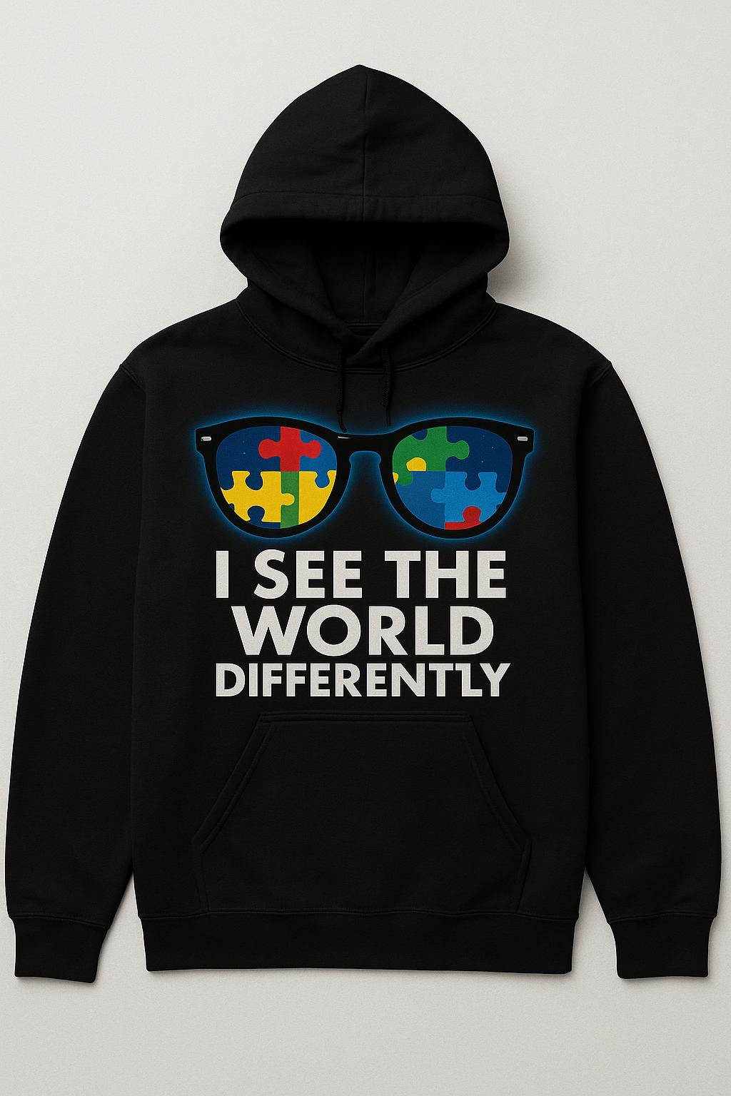 Autism Awareness PNG | Puzzle Sunglasses Design